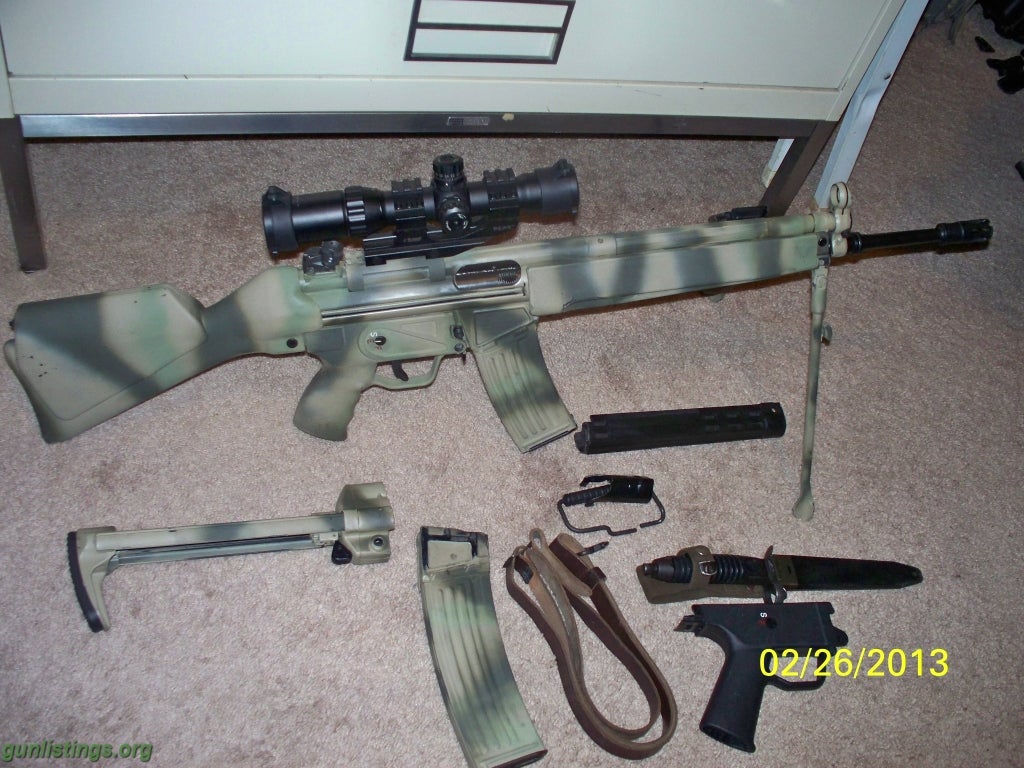 Rifles HK 33 Camo Clone Pkg