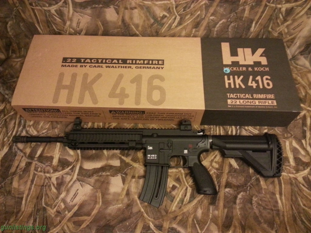 Rifles H&K 416 .22 LR D145RS