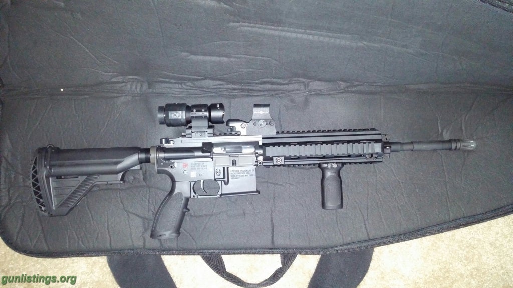 Rifles H&K 416 22lr With Accessories!