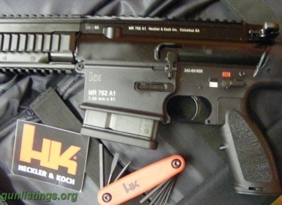 Rifles H&K Heckler & Koch MR762A1 7.62 ...308 Not SCAR