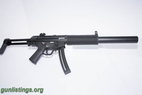 Rifles HK Umarex MP5 SD 22.caliber