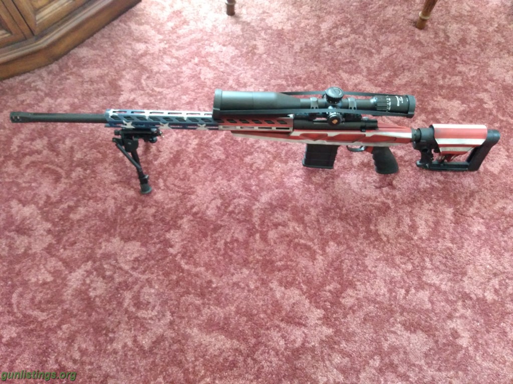 Rifles Howa M1500 6.5 Creedmoor American Flag Rifle