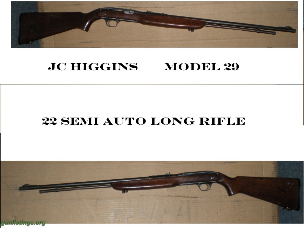 Rifles JC Higgins Model 29