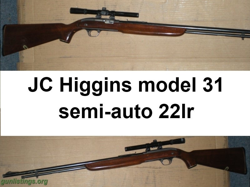 Rifles JC Higgins Model 31 (retractable Sling)