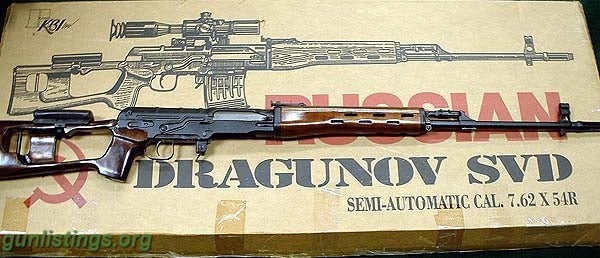 Rifles KBI Russian Dragunov