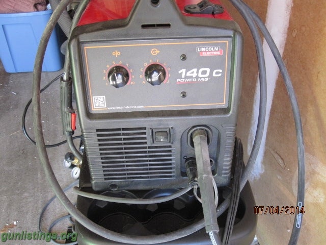 Rifles Lincoln 140c Mig Welder