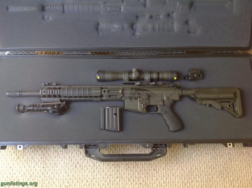 Rifles LMT MWS .308 Nightforce Scope/Extras