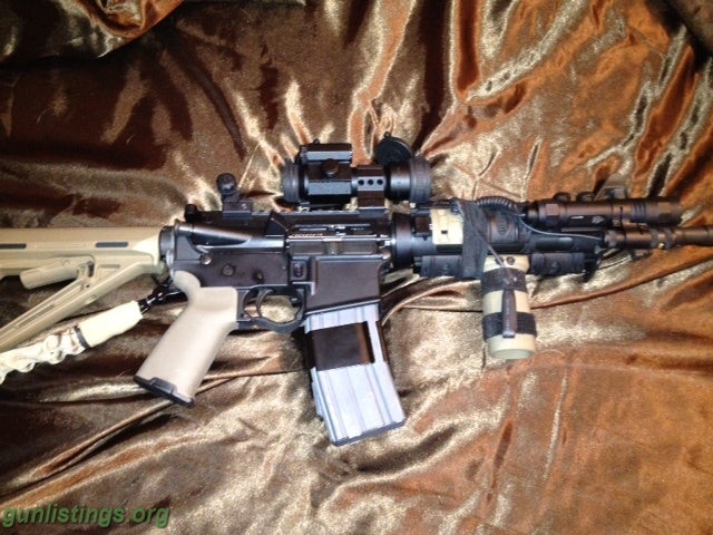 Rifles Loaded AR 15