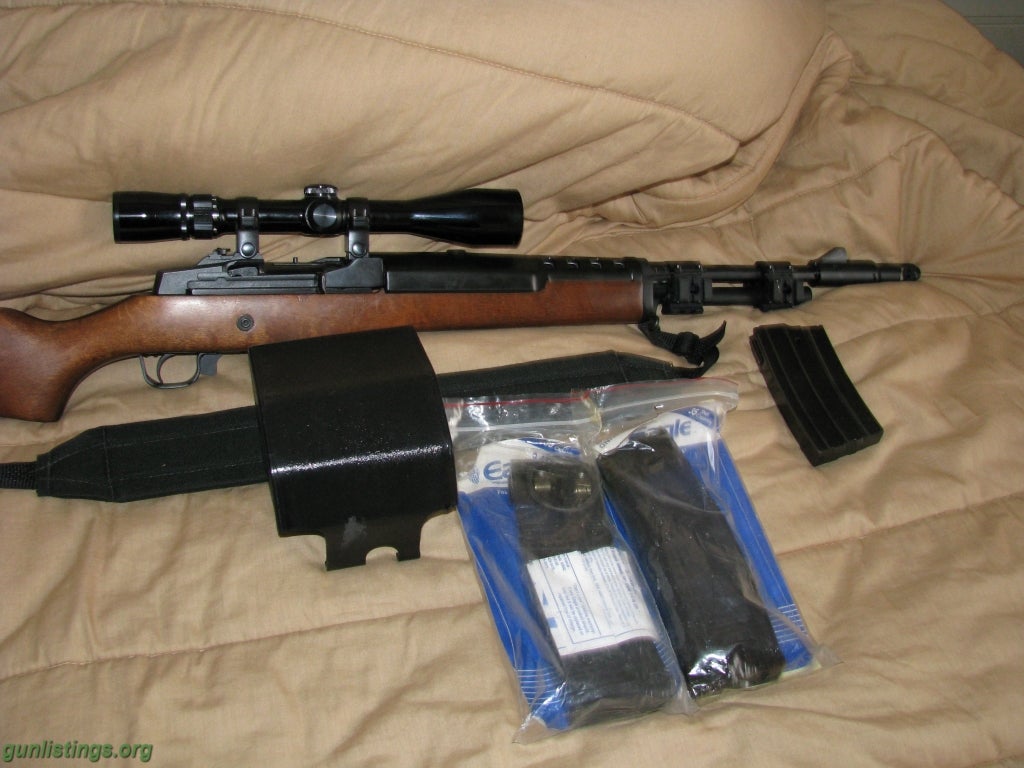 Rifles Loaded Ruger MINI -14 FS/TRADE