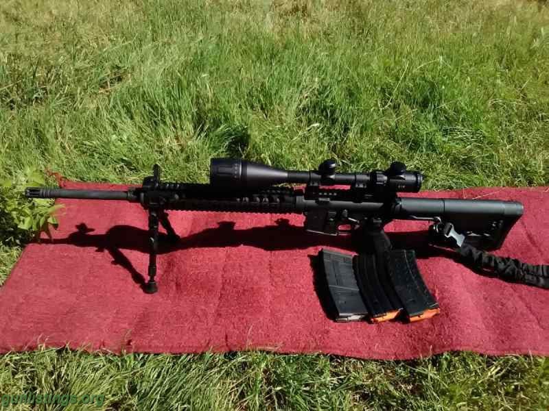 Rifles Long Range Ar15. Competition Rifle