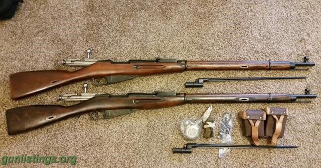 Rifles M1891/30 Mosin Nagant, Yugo M59/66A1 SKS, Accessories