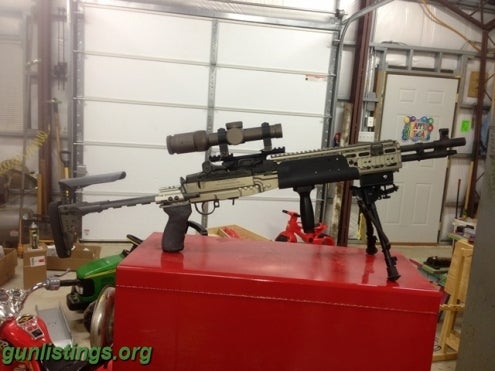 Rifles M1A SoCom 16 W/ Sage EBR Stock