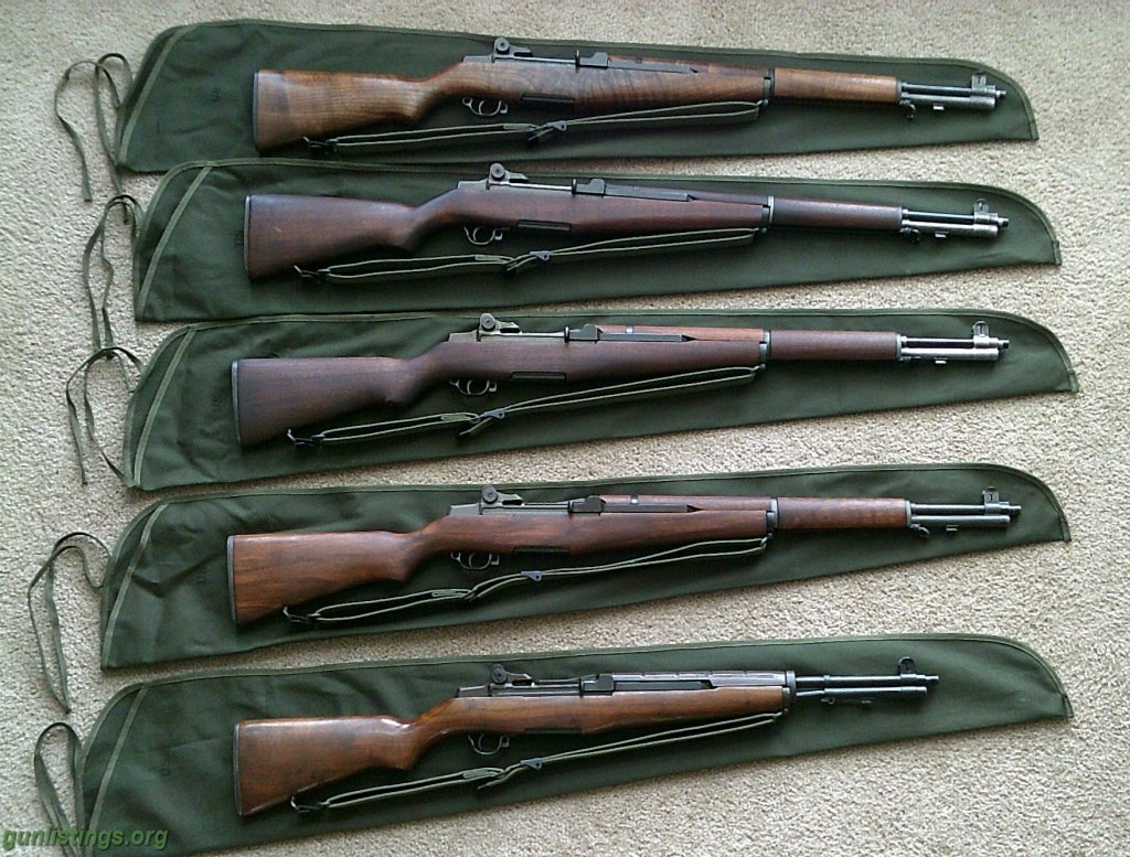 Rifles M 1 GARAND COLLECTION & SPRINGFIELD ARMERY TANKER 7-62