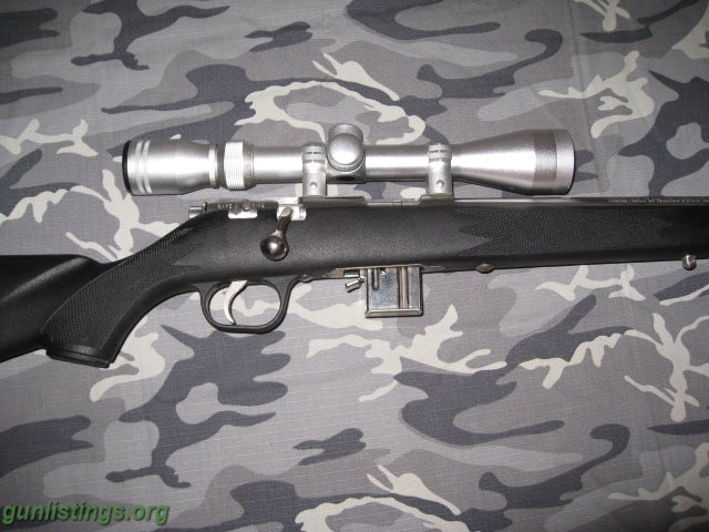 Rifles Marlin 22 Mag With Scope