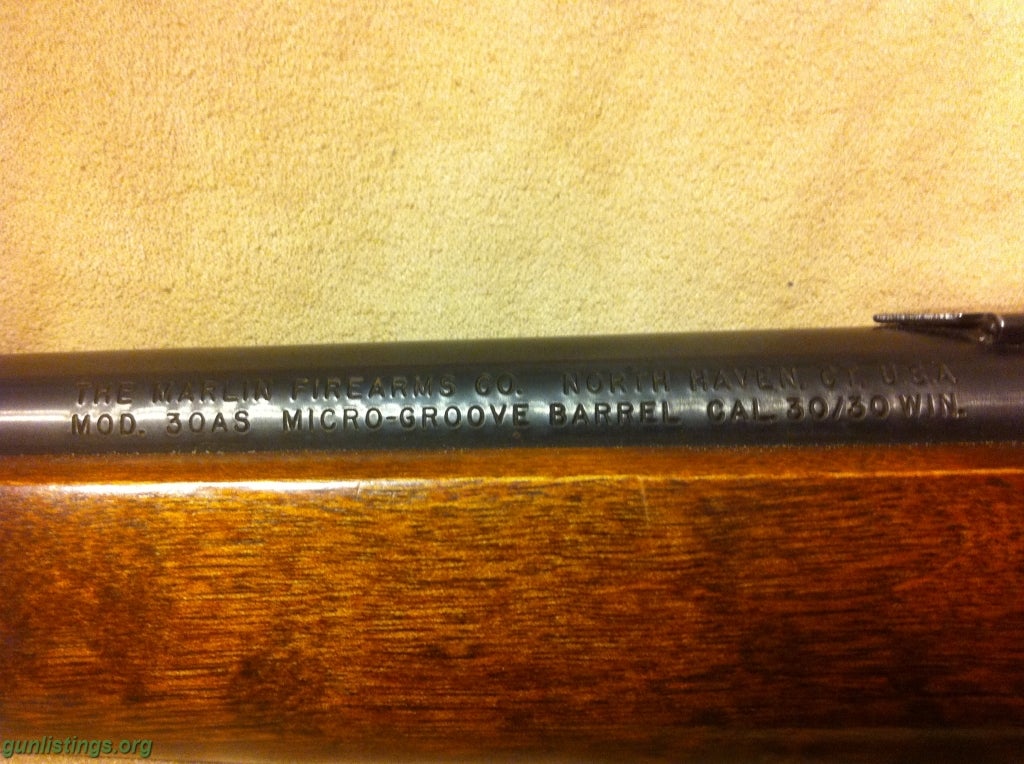 Rifles Marlin 30AS 30/30 30-30