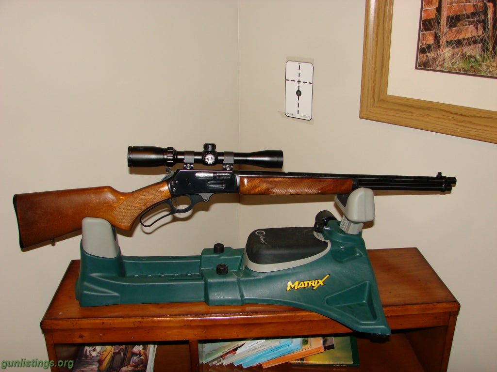 Rifles Marlin 30As 30-30 With Scope/ammo