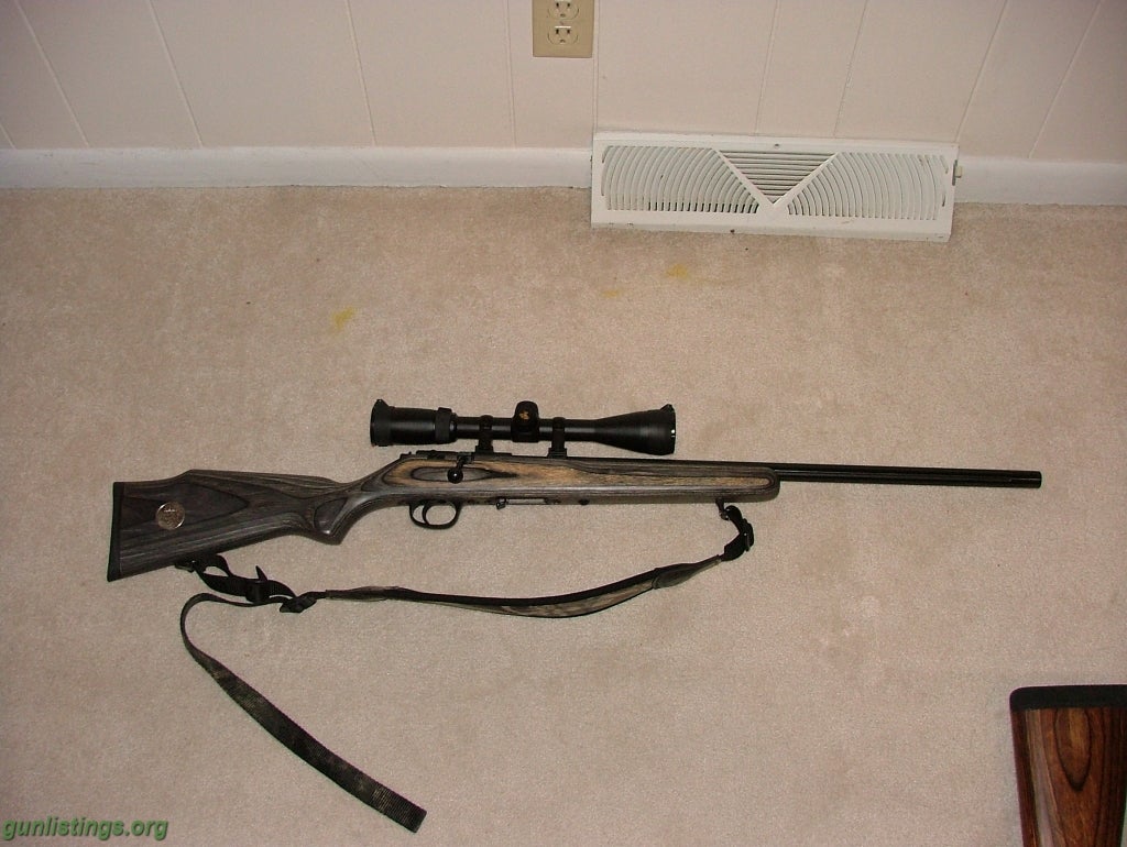 Rifles Marlin 917V  17 Cal W/scope