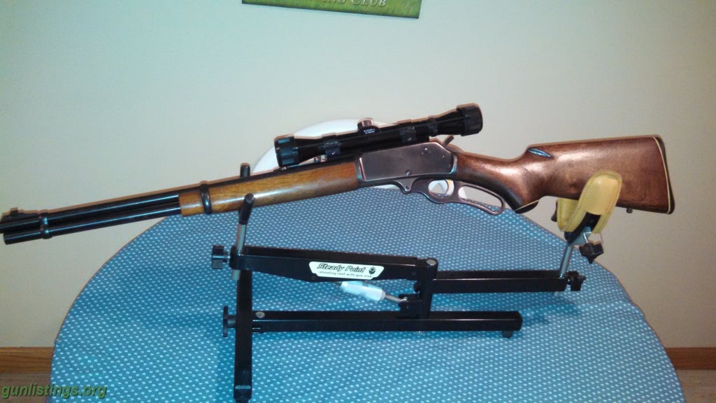 Rifles Marlin Cal. 35 Rem. With Scope (JM)