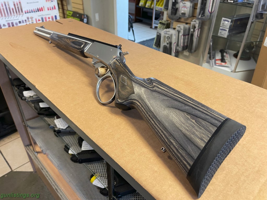 stainless steel marlin model 1895sbl lever action rifle