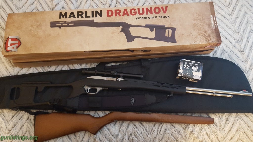 Rifles Marlin Model 60 SS W/Conversion