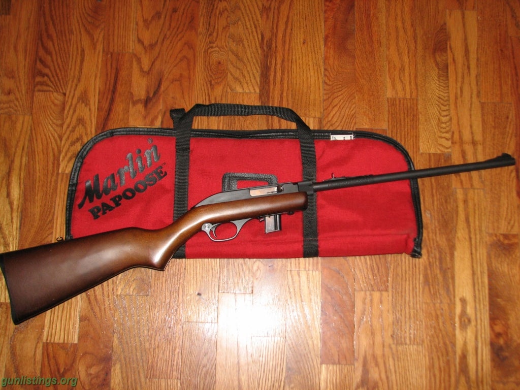 Rifles Marlin Model 70P PAPOOSE 22lr W/ Original Case