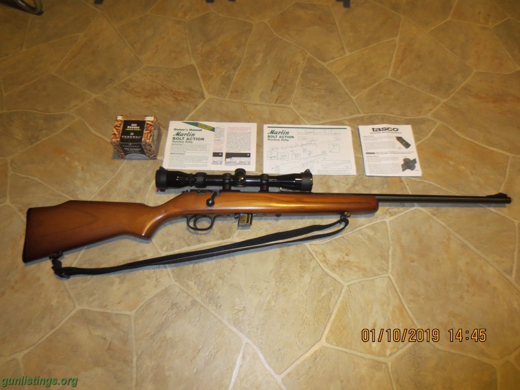 Rifles Marlin Model 925 .22 Like New