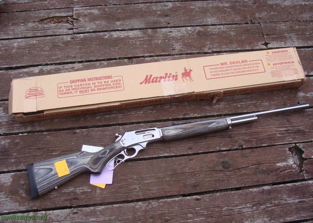 Rifles Marlin XLR Stainless Laminate 30 30 New