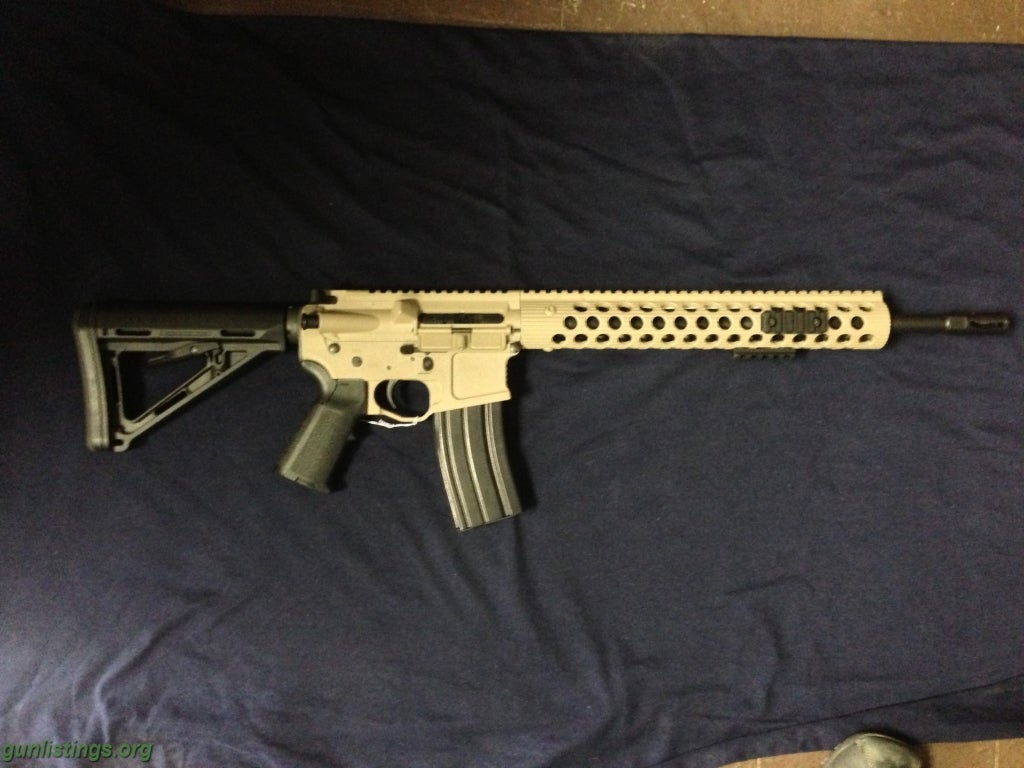 Rifles MEGA ARMS AR-15 WITH FULL TROY UPPER