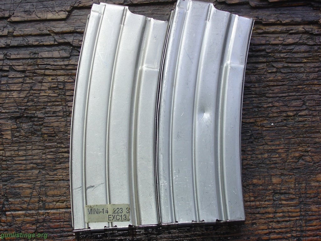 Rifles Mini 14 Stainless Magazines (2)