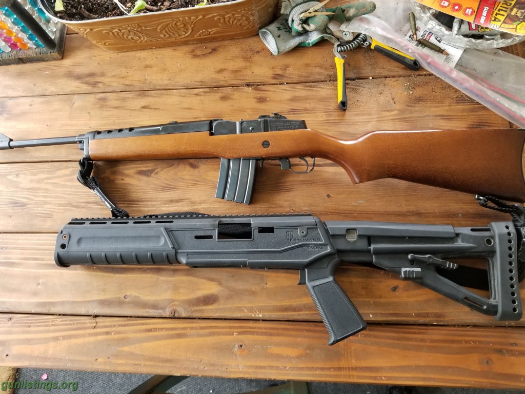 Rifles Mini 14 W/magpul Stock