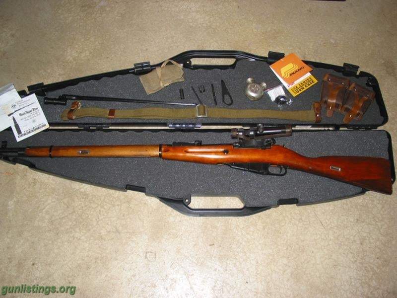 Rifles MOSIN NAGANT M91/30 SNIPER RIFLE-EXTRAS