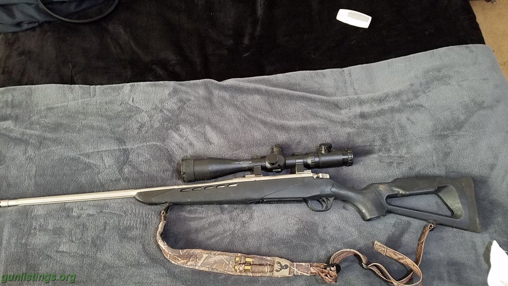 Rifles Mossberg 4x4, 338 Winchester Magnum Stainless Steel Rif