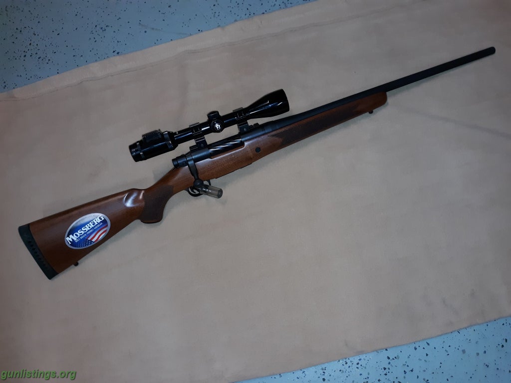 Gunlistings.org - Rifles Mossberg Patriot 308 Wood Stock Scope