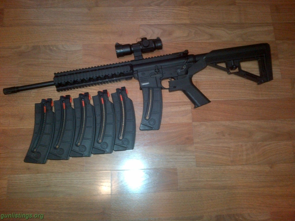 Rifles M&P 15-22 / Timney Trigger / Bump Stock