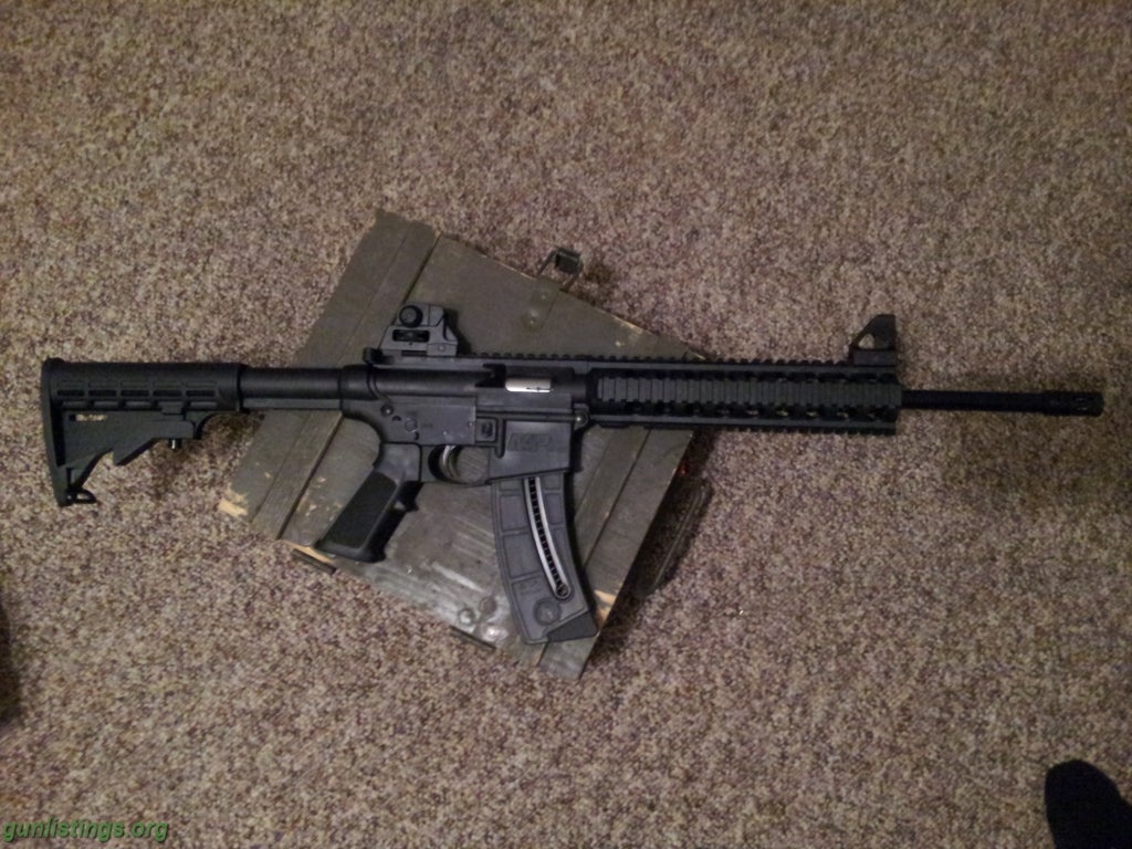 Rifles M&P 15-22 With Ammo