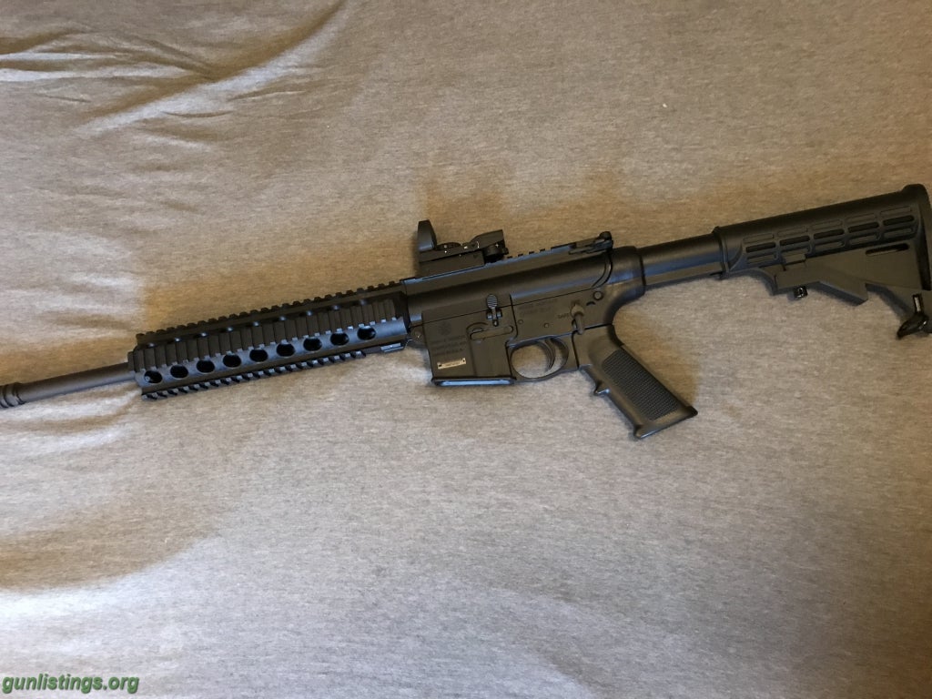 Rifles M&P With Browning Red Dot Scope (almost New)