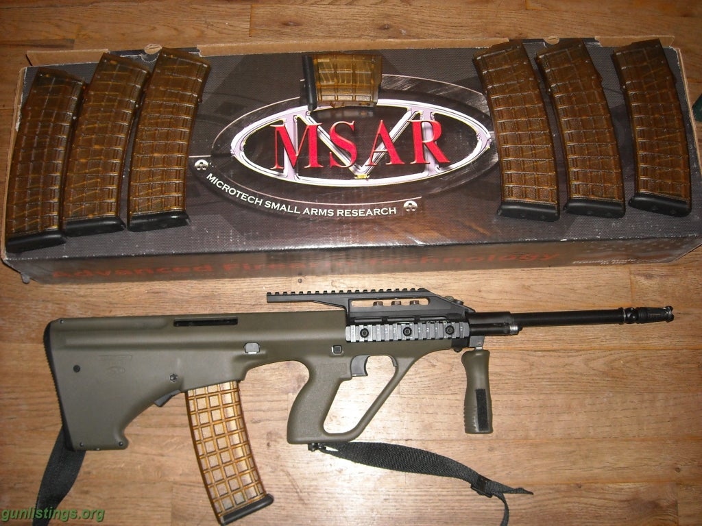 Rifles Msar STG 556