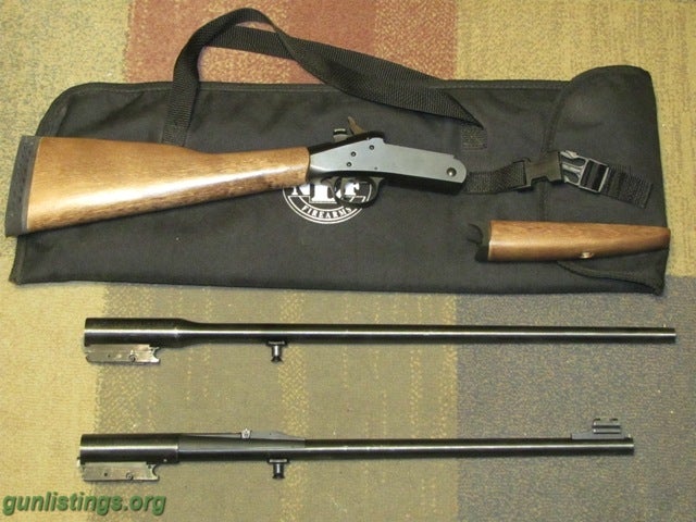 Rifles NEF Pardner 410/22LR Single Shot