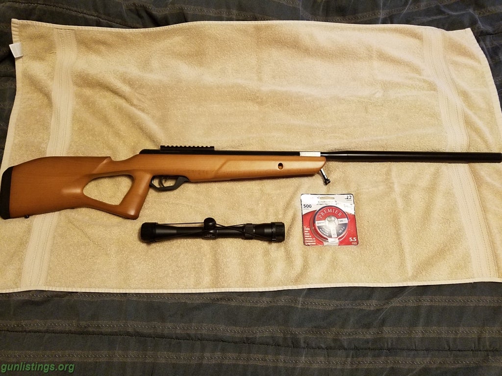 Rifles New Crosman Benjamin Trail .22cal Air Rifle W/scope