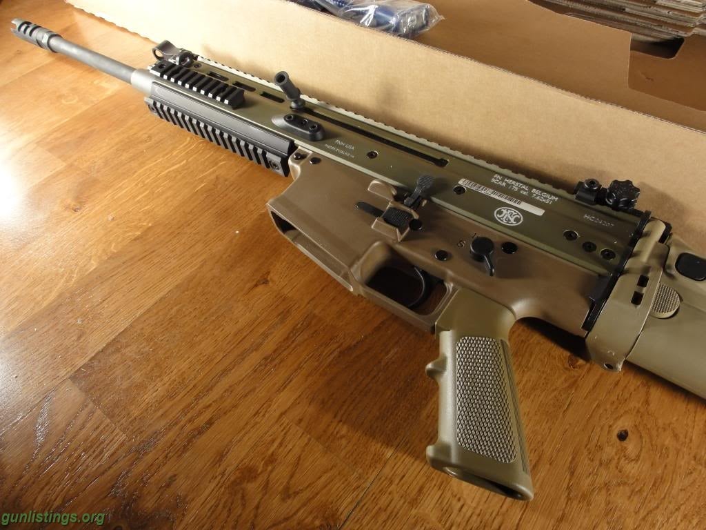 Rifles New FN SCAR 17 FDE 308