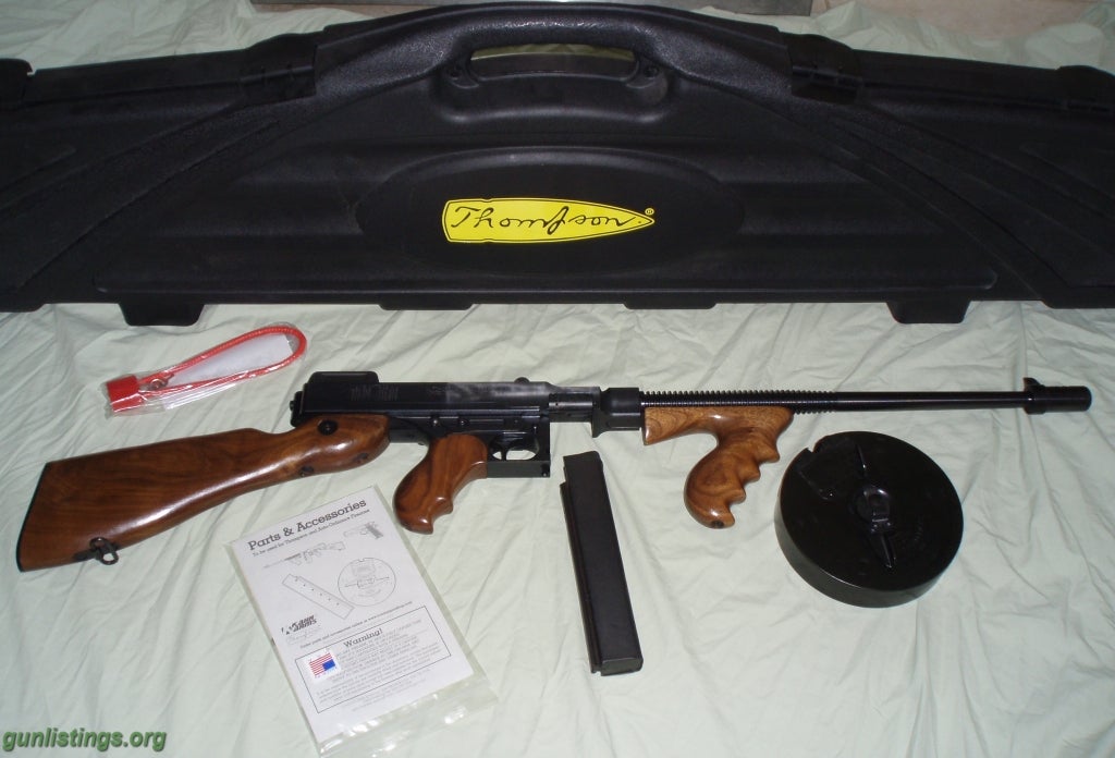 Rifles NEW In Original Box Tommy Gun Thompson 1927A1 Deluxe