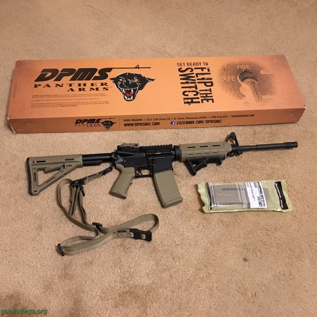 Rifles New (Unused) DPMS AR 15 AP4 Carbine (rfa2-ap4a) With Ma