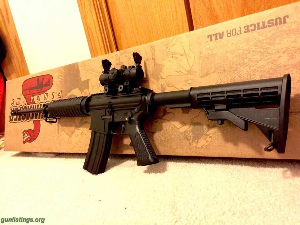 Rifles NIB Bushmaster AR-15 W/ Red Dot