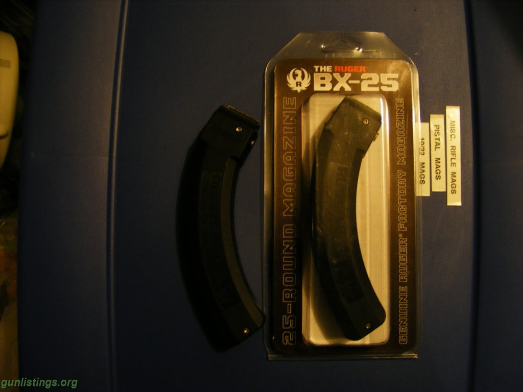 Rifles NIB BX-25 Ruger Mag