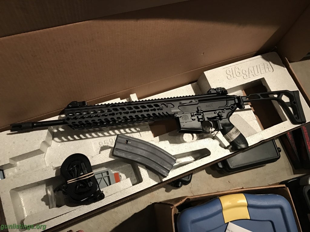 Rifles NIB Sig MCX 300 Blackout