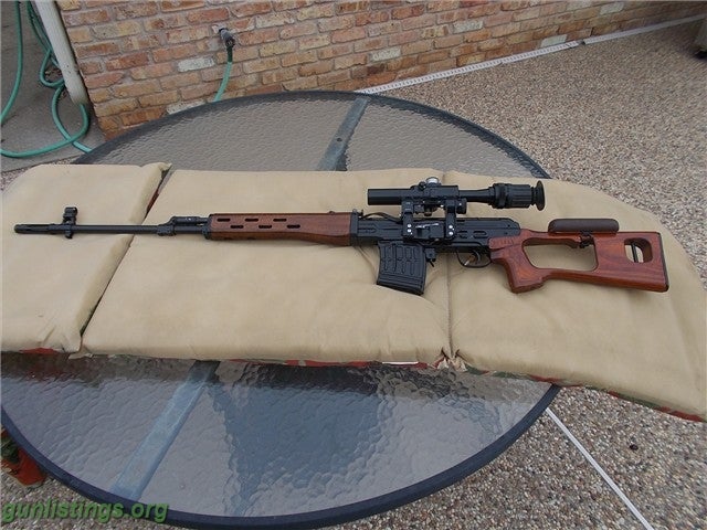 Rifles Norinco Dragunov SVD 7.62X54R Rare Unfired 1993