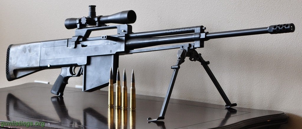 Rifles Pauza P-50 .50 BMG