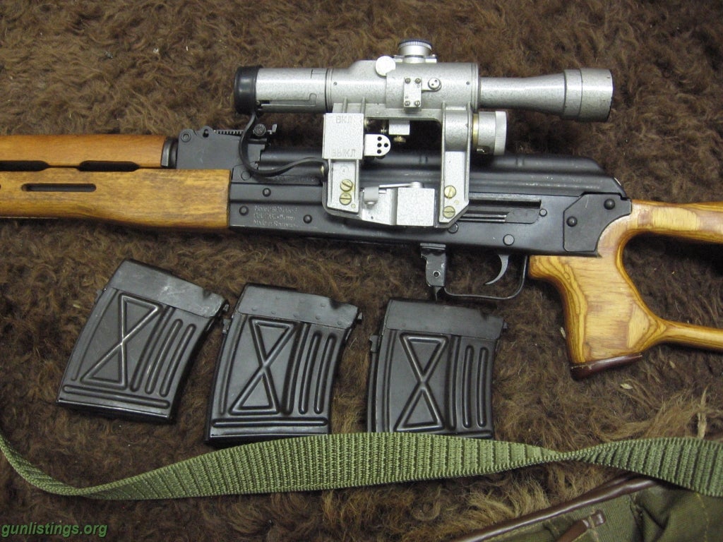 Rifles PSL Romanian Sniper 7.62x54