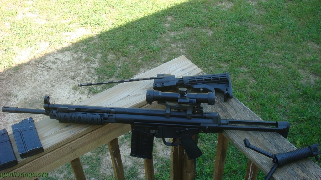 Rifles PTR-91 PARATROOPER 308