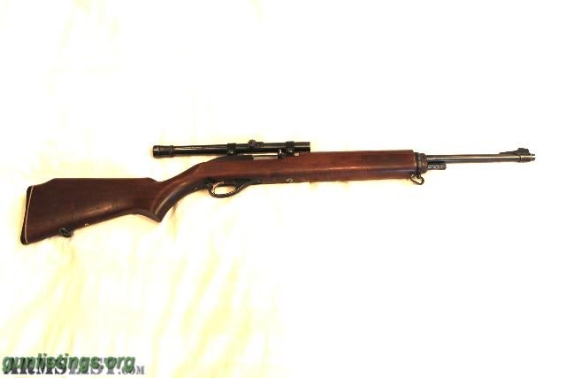 Rifles RARE Marlin Model 99M1 With Scope In Great Condition